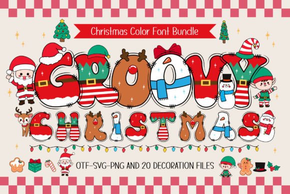 Groovy Christmas Font Free Download