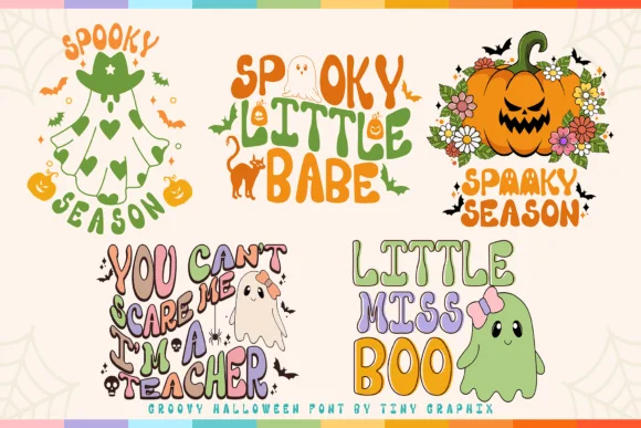 Groovy Halloween Font