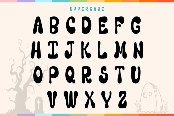 Groovy Halloween Font