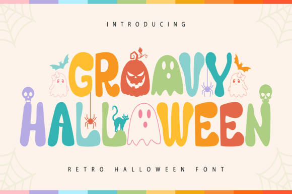 Groovy Halloween Font Free Download