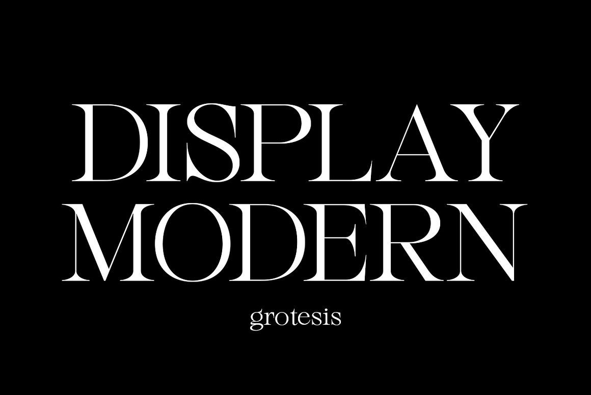 Grotesis | Modern Minimalism Font Free Download