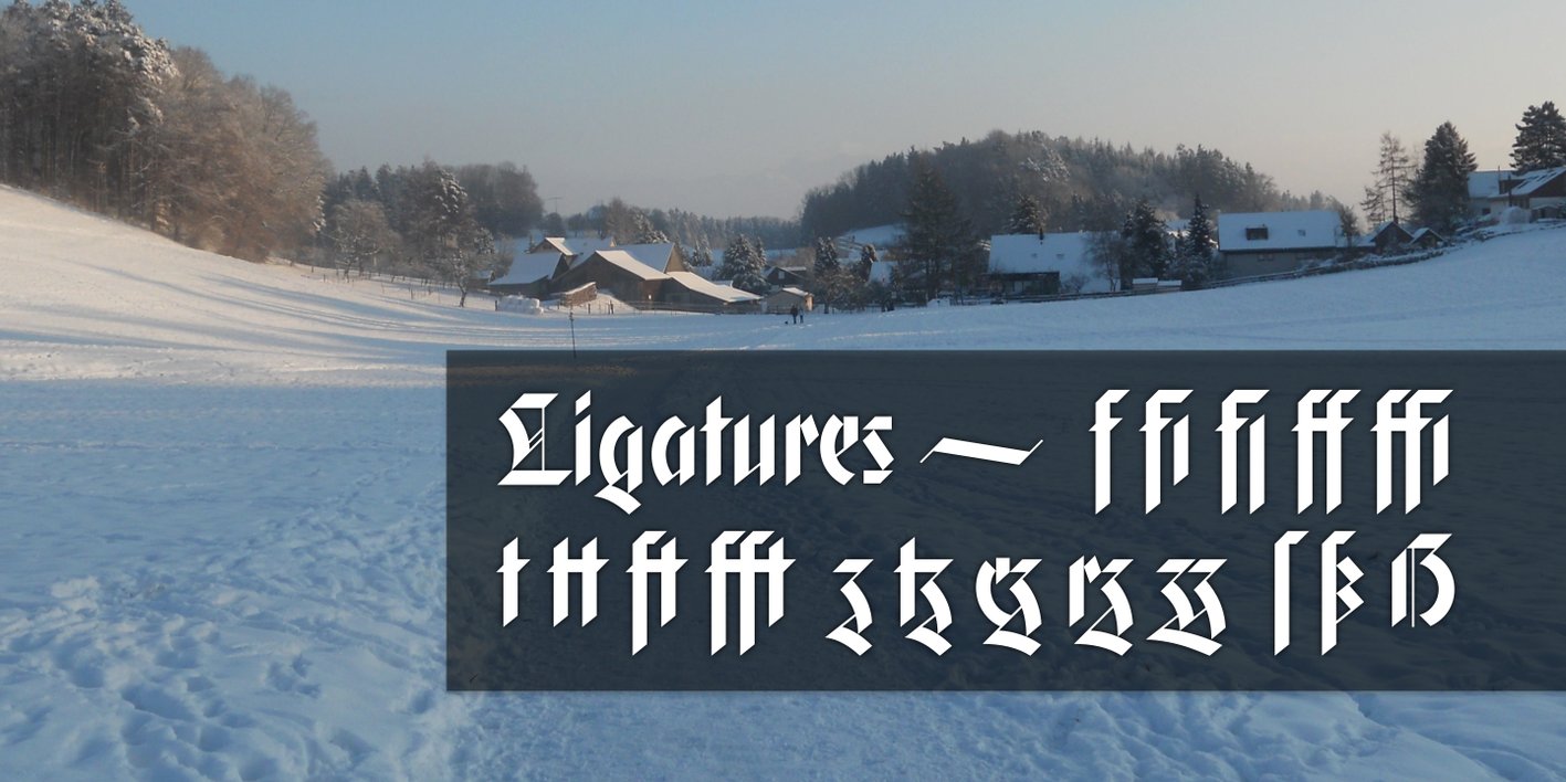 Gryffensee Font Free Download