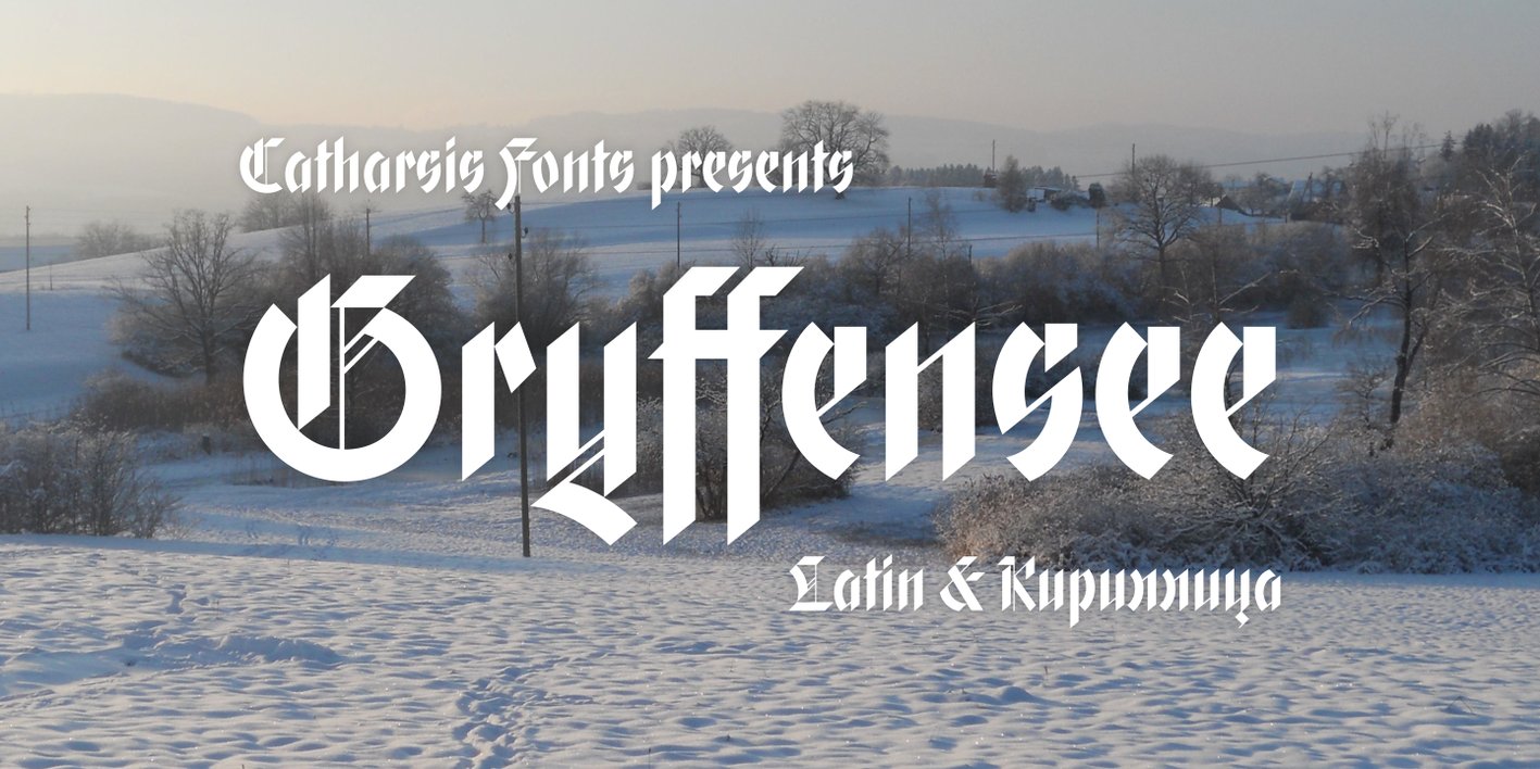 Gryffensee Font Free Download