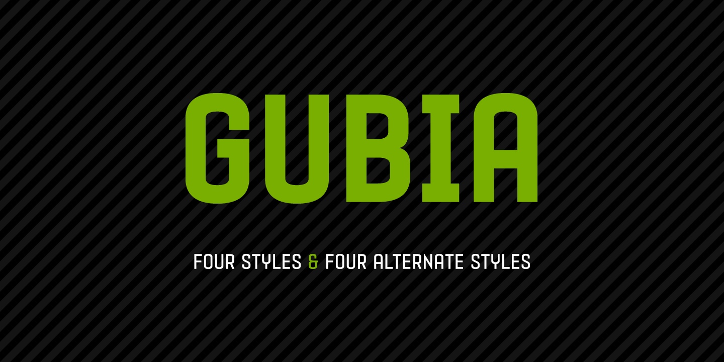 Gubia Font Free Download