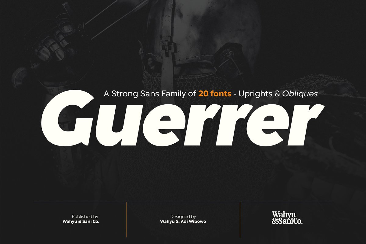 Guerrer Font Free Download