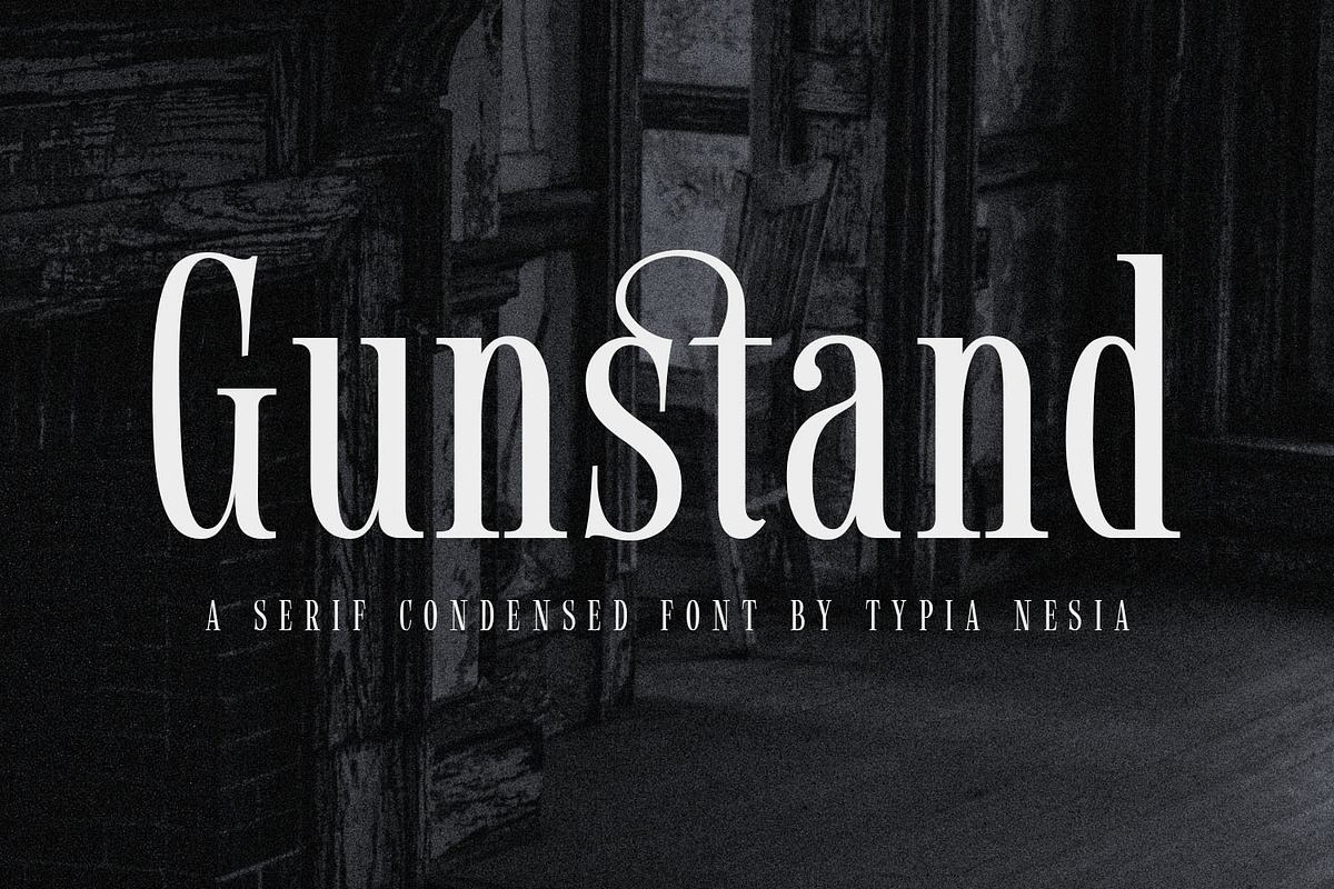 Gunstand - Condensed Serif Free Download Free Download