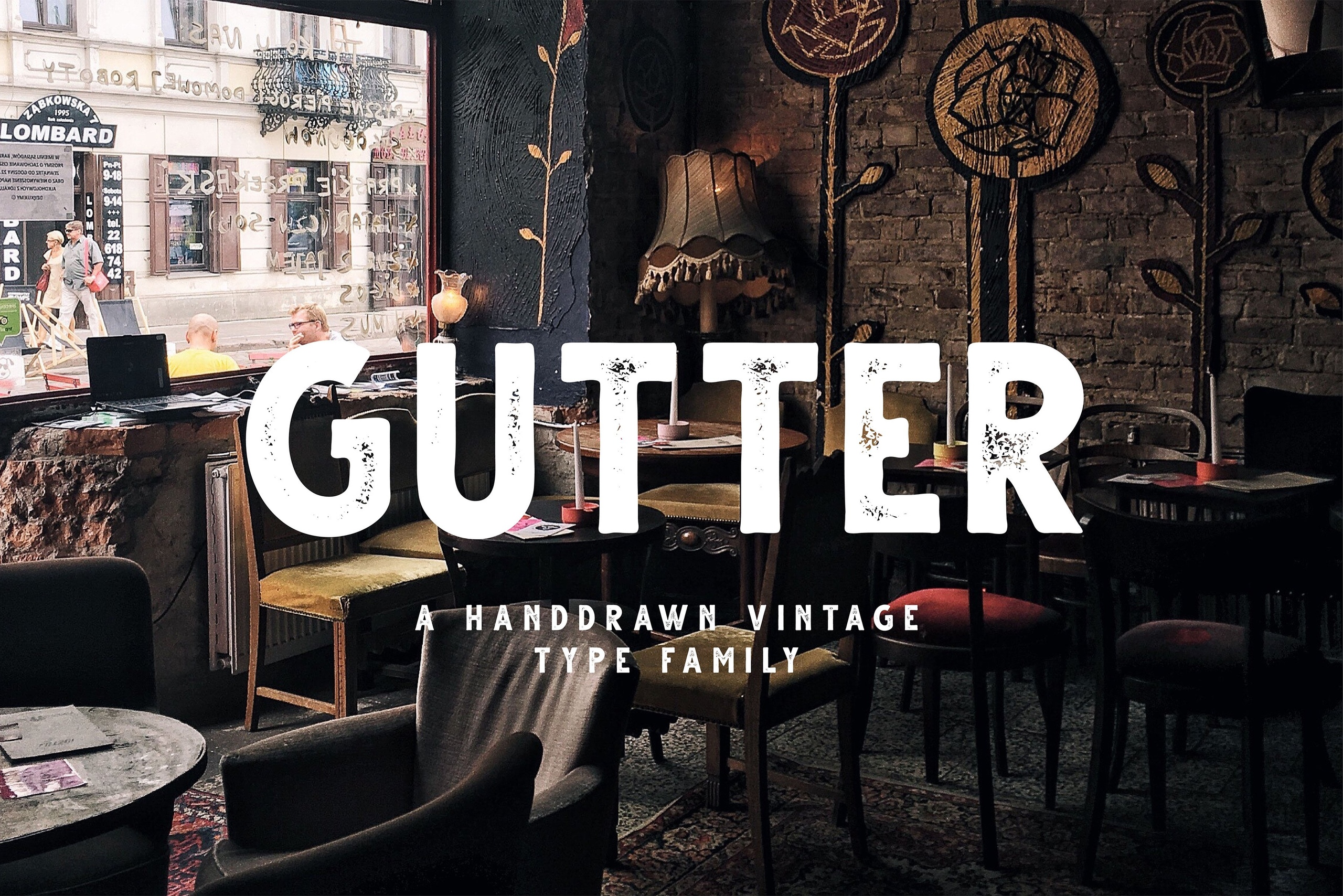 Gutter - Handdrawn Sans Font Free Download