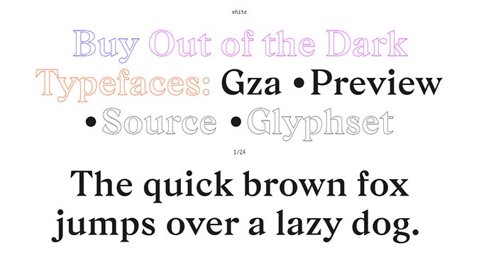 Gza Font Free Download