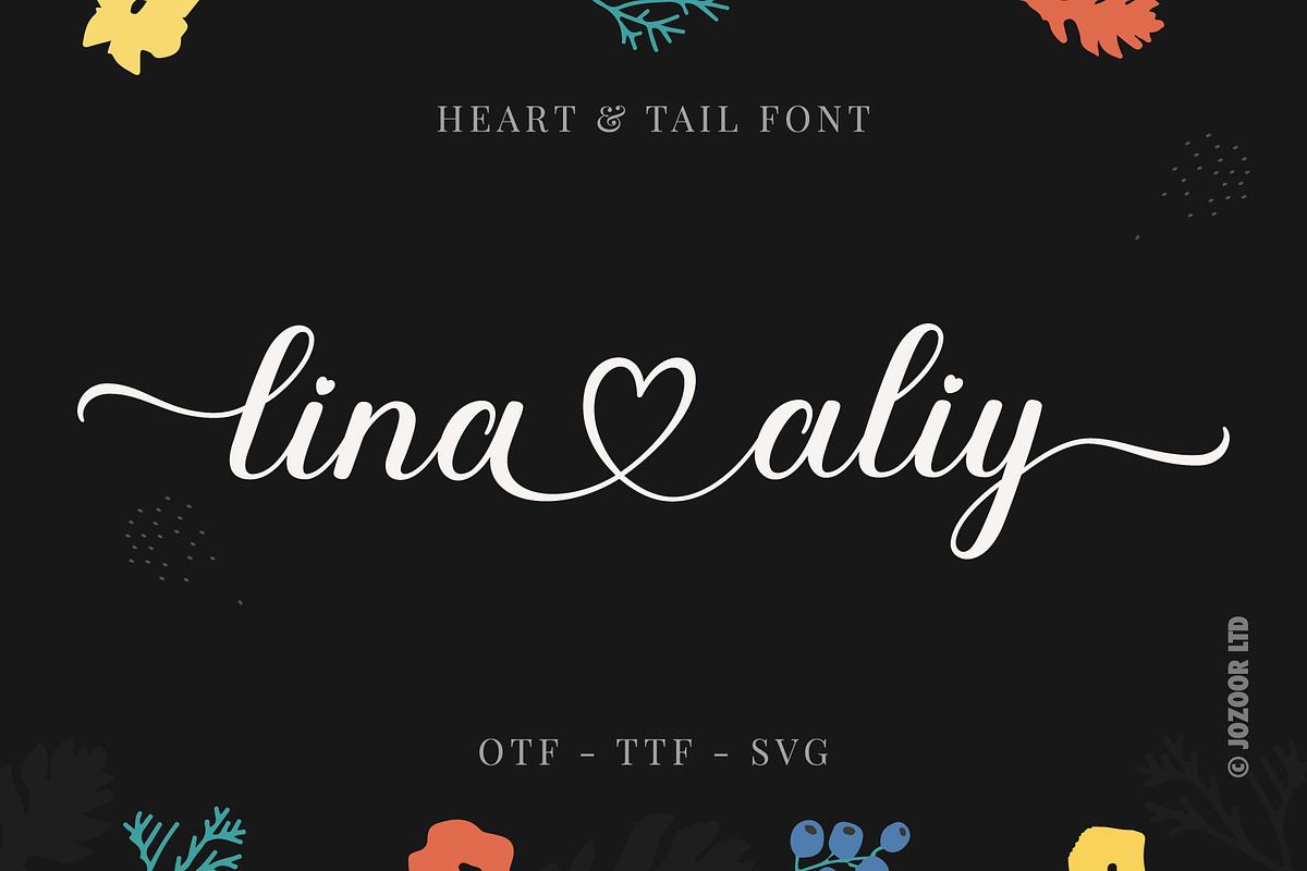 Habiby - Lovely Heart Script Font Free Download Free Download