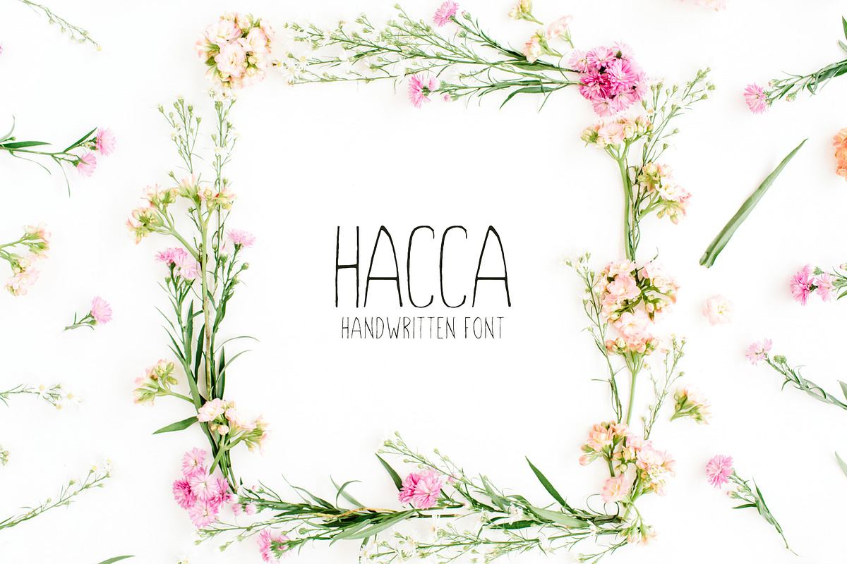 Hacca Handwritten Sans Serif Font Free Download Free Download