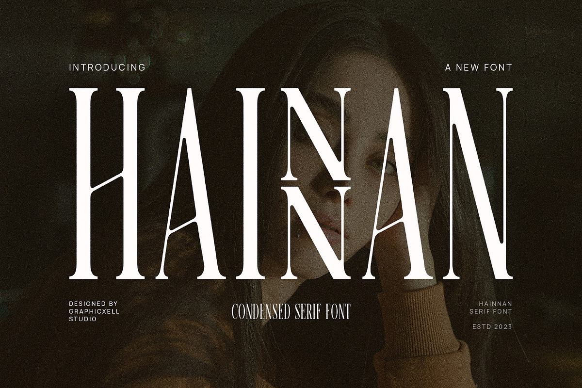 Hainnan Elegant Ligature Serif Font Free Download Free Download