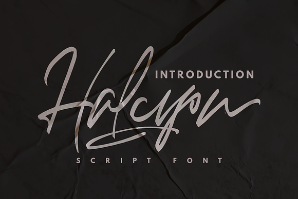 Halcyon Font Free Download