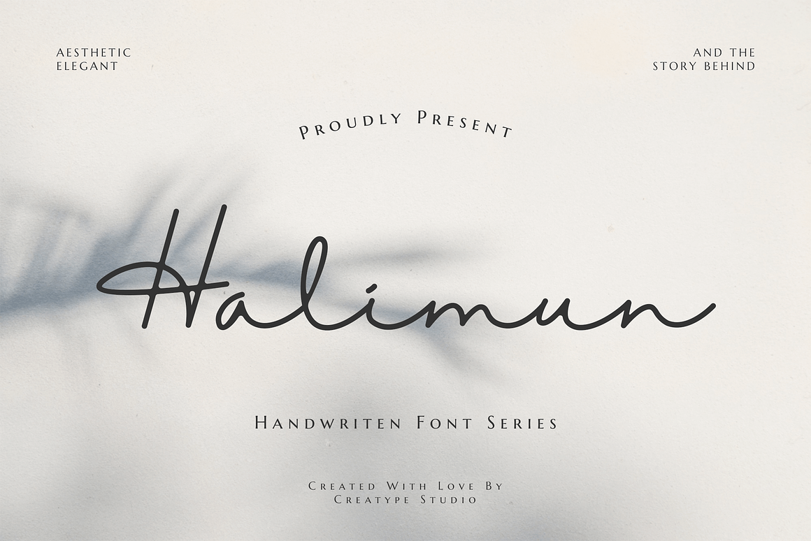 Halimun Script Business Font Free Download