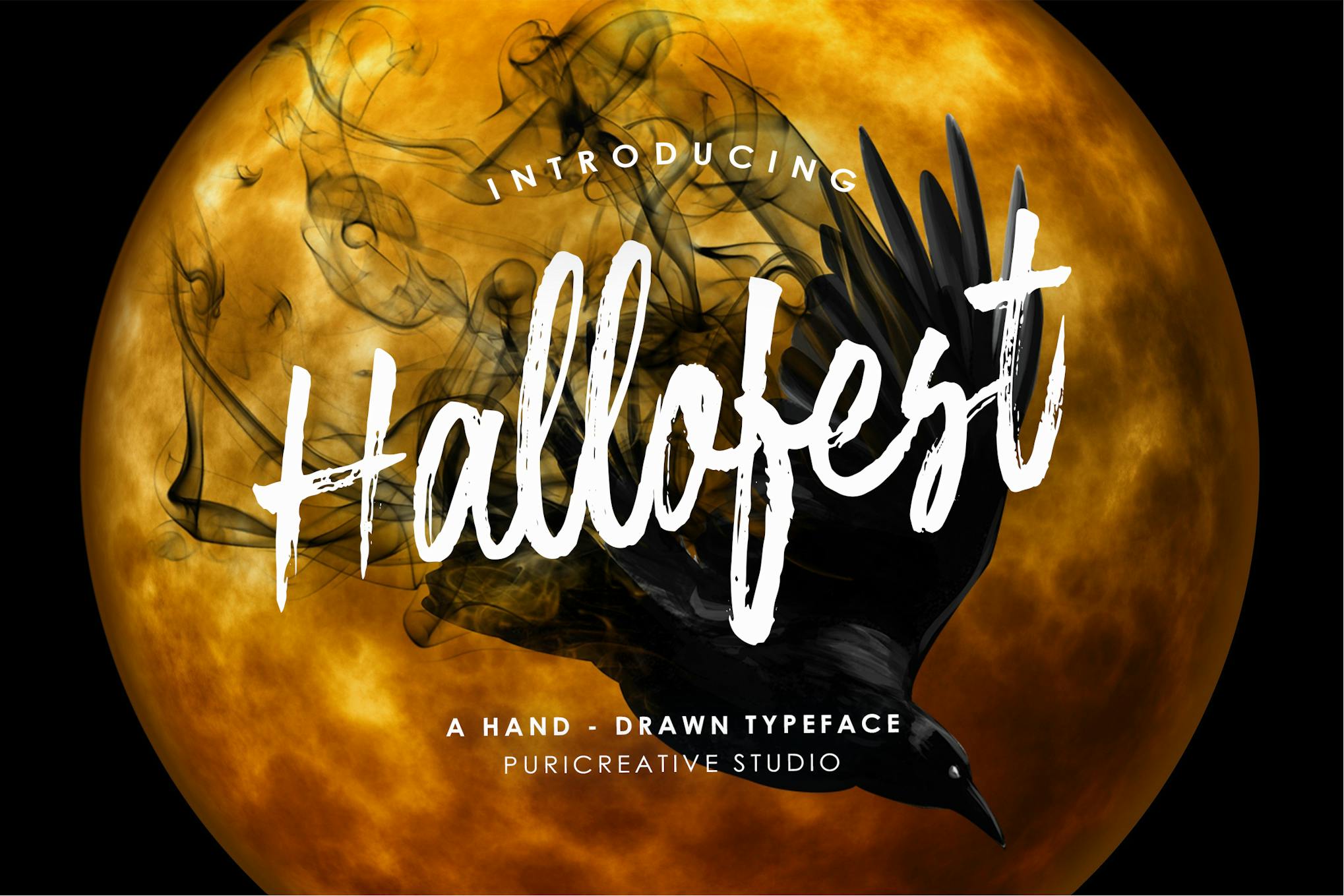 Hallofest - Handwriting Brush Font Free Download