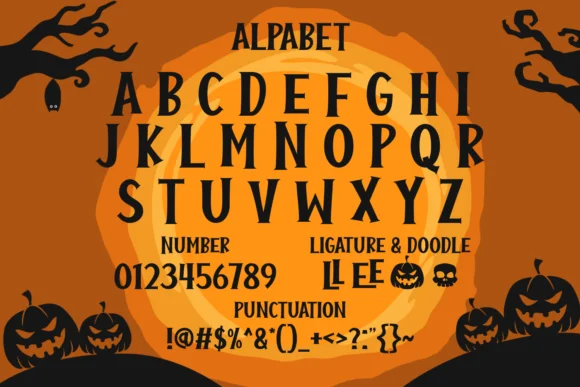 Halloween Contest Font