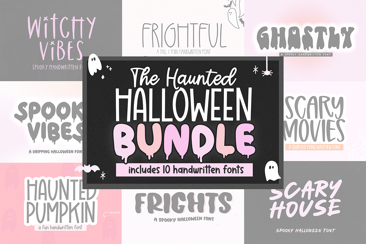 Halloween Font Bundle | Spooky Fonts Free Download Free Download