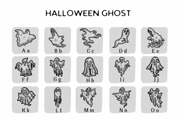 Halloween Ghost Font