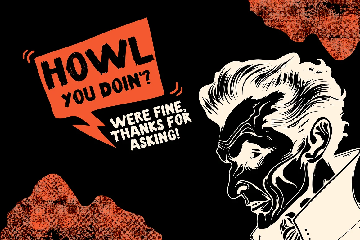 Halloween is a cool Halloween Font