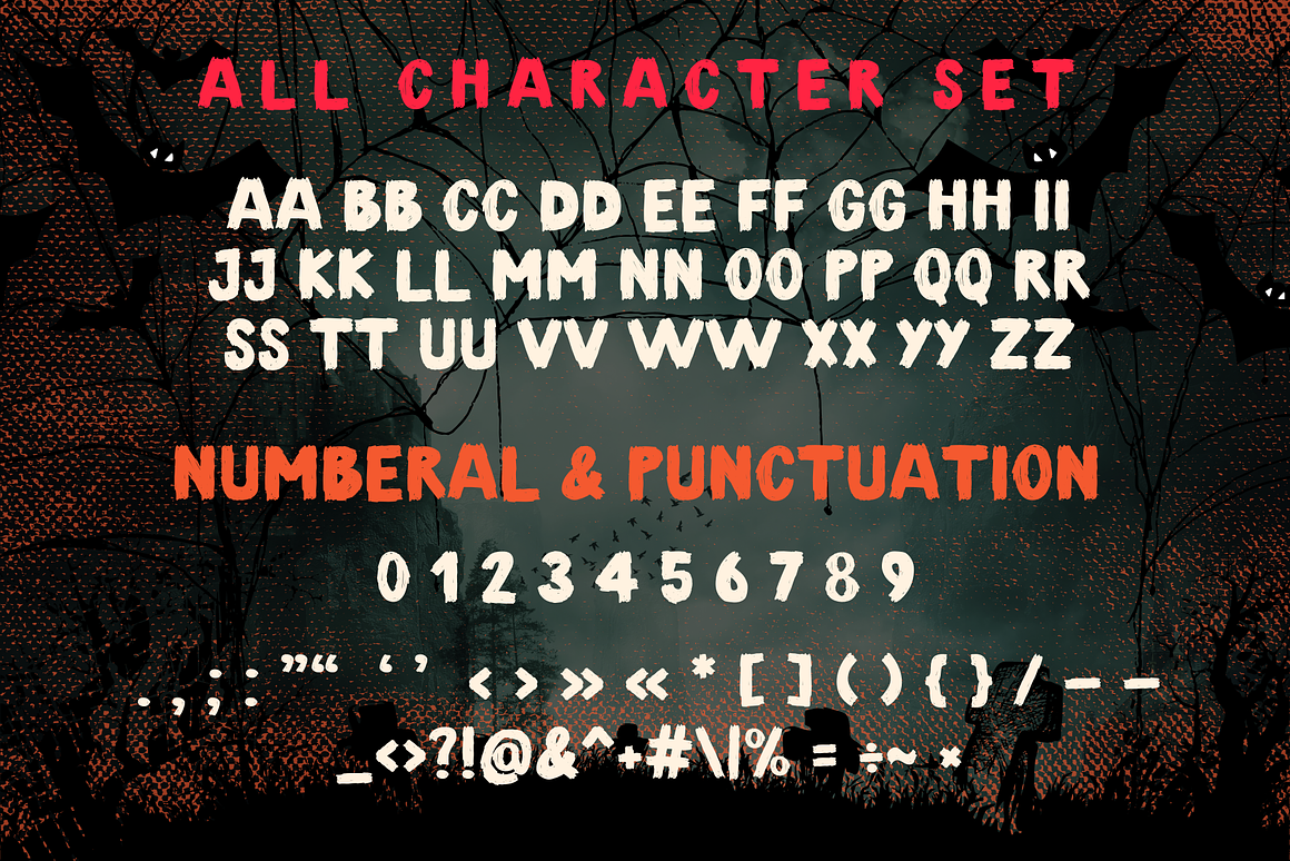 Halloween is a cool Halloween Font Free Download