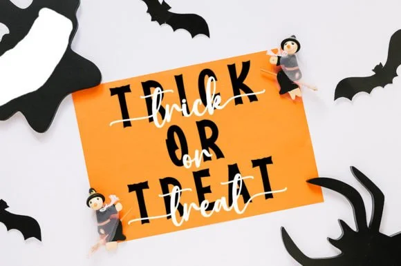 Halloween Nightmare Duo Font
