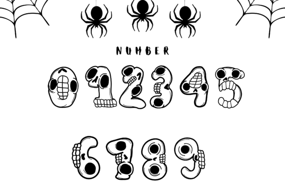 Halloween Skull Font Free Download