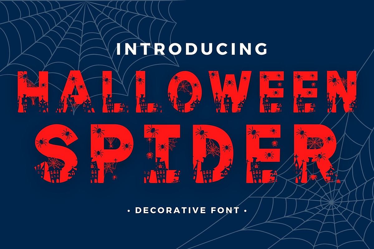 Halloween Spider Font Free Download Free Download