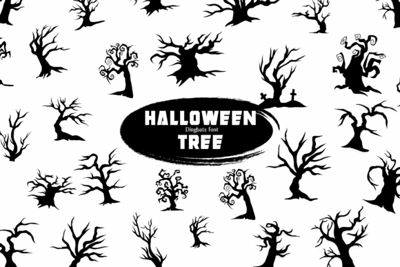 Halloween Tree Font Free Download