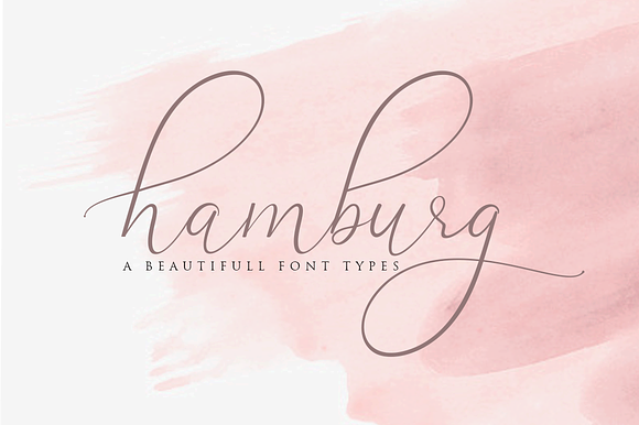 Hamburg Love Font Pretty Free Download