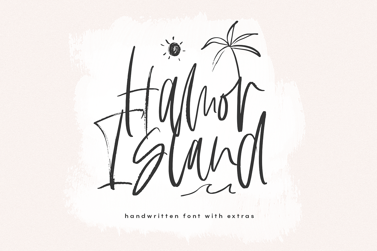 Hamor Island - Script Font & Extras Free Download Free Download