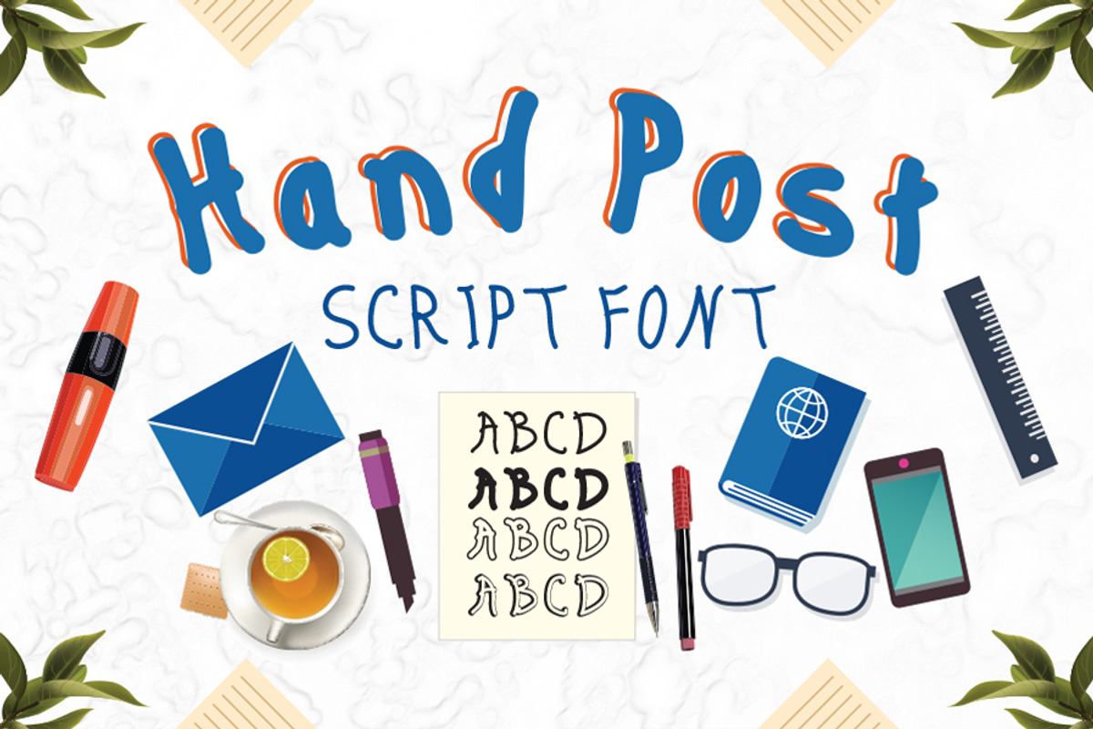 Hand Post 10 Fonts Free Download Free Download