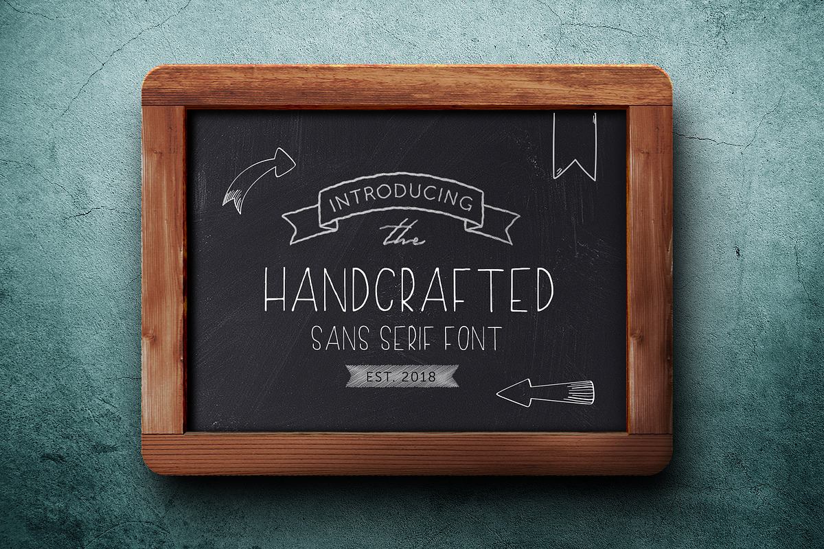 Handcrafted Sans Serif Font Free Download Free Download