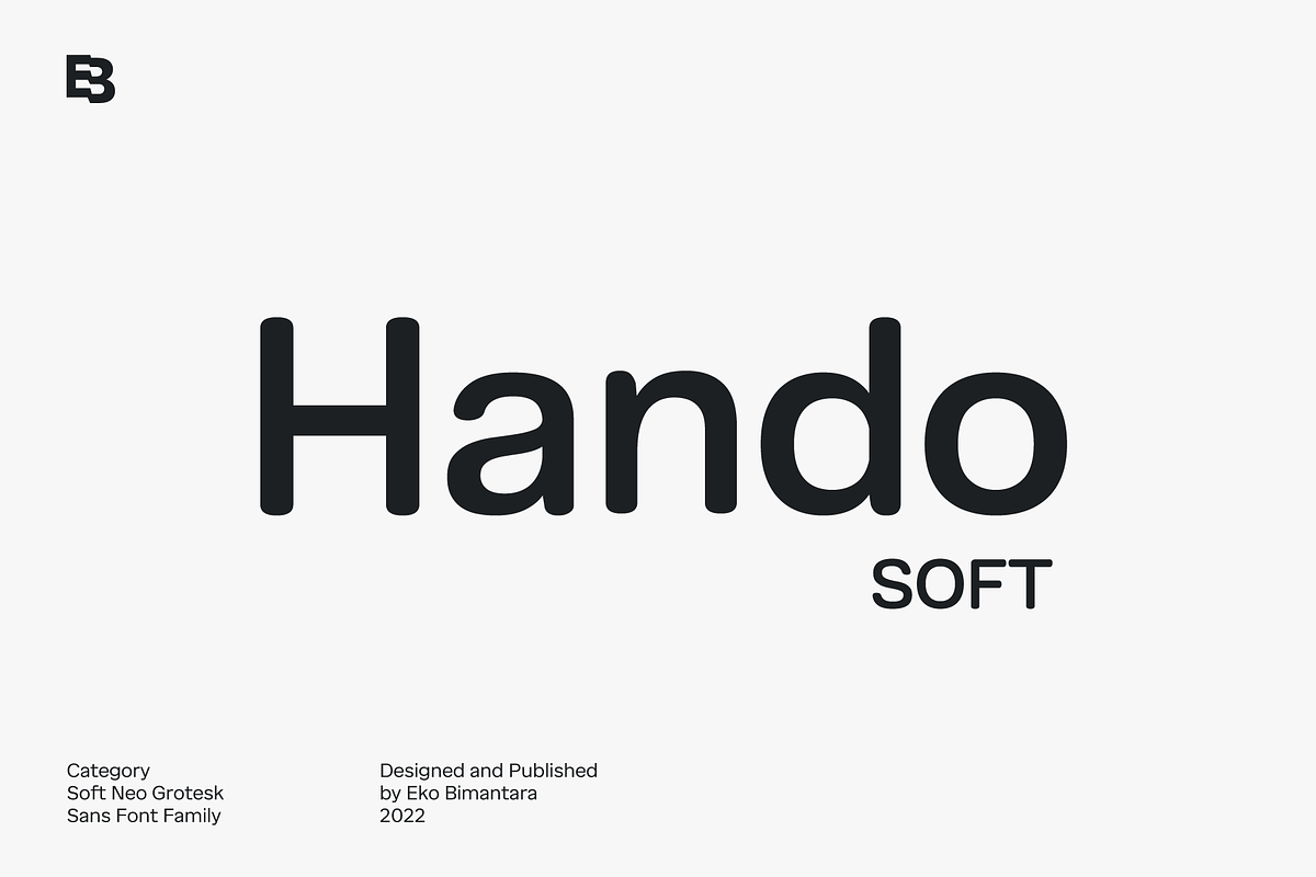 Hando Soft; Neo Grotesk Font Family Free Download Free Download