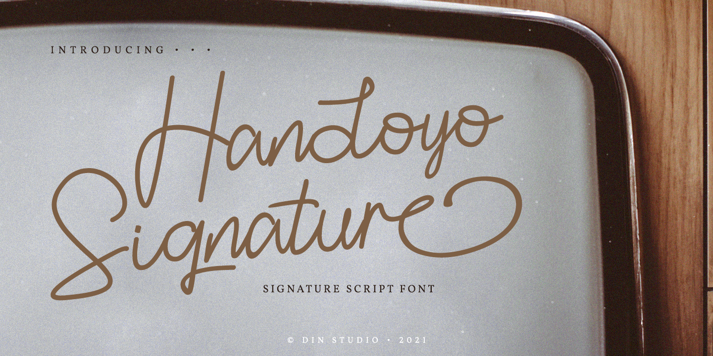 Handoyo Signature Free Download Free Download