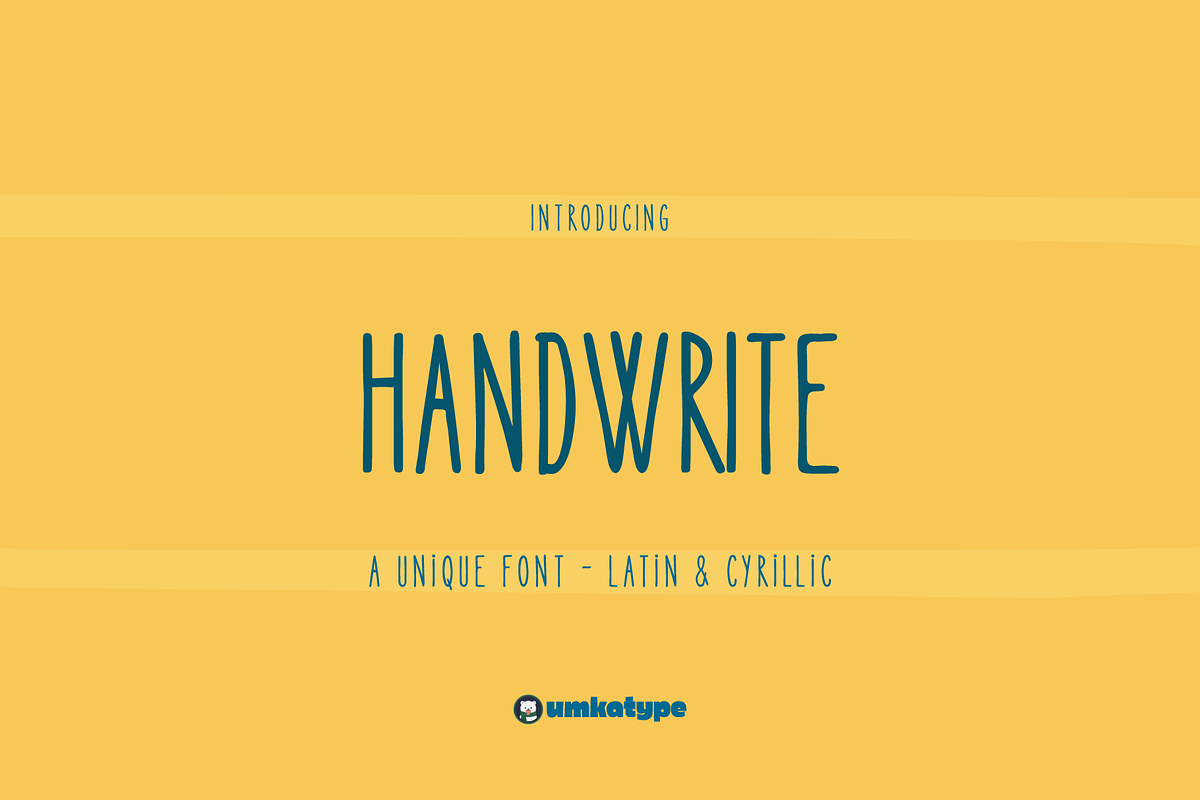 Handwrite Display Font Free Download Free Download