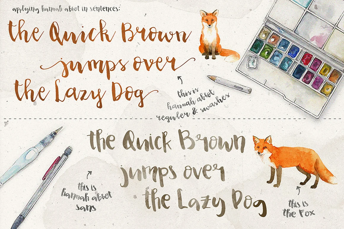 Hannah Abbot Script Font