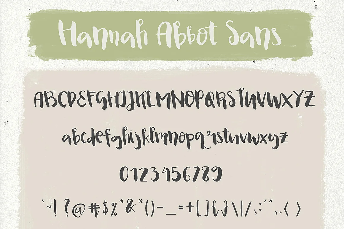 Hannah Abbot Script Font