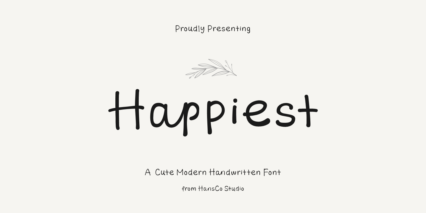 Happiest Handwritten Free Download Free Download