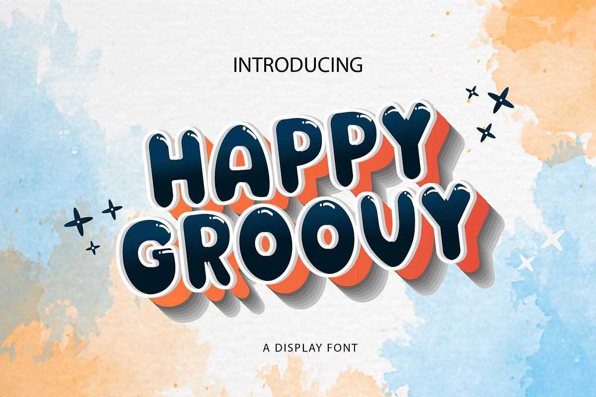 Happy Groovy - Groovy Font Free Download Free Download