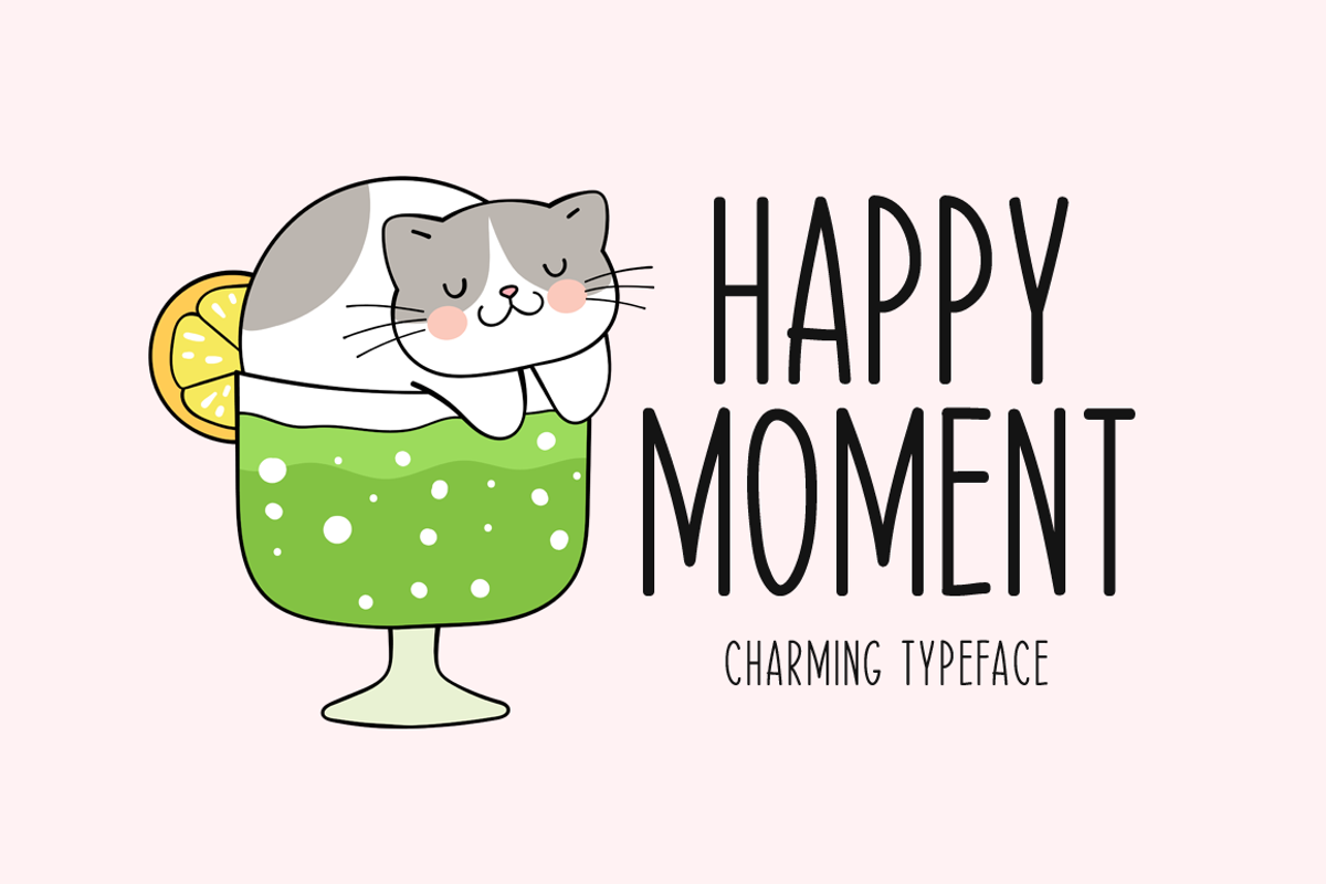 Happy Moment Typeface Free Download Free Download