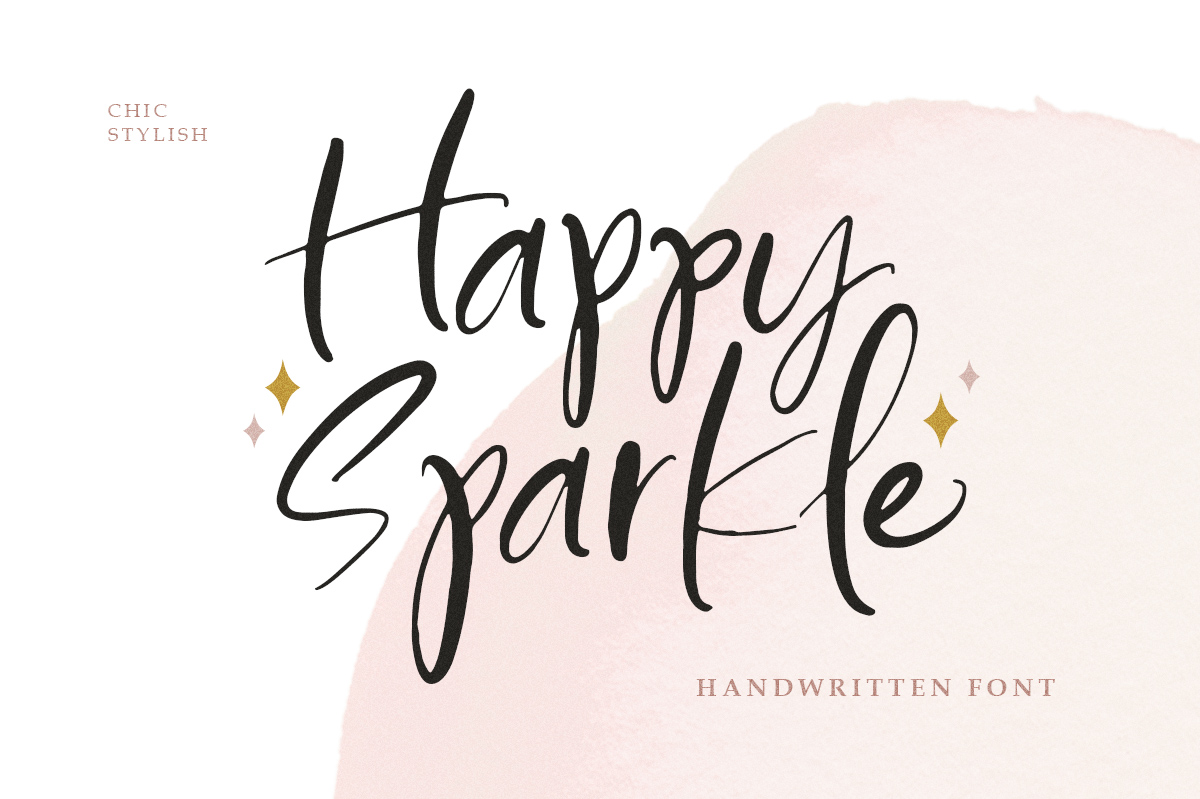 Happy Sparkle Font Free Download