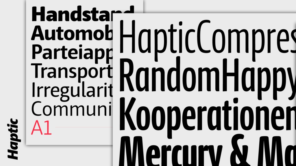 Haptic Font Free Download