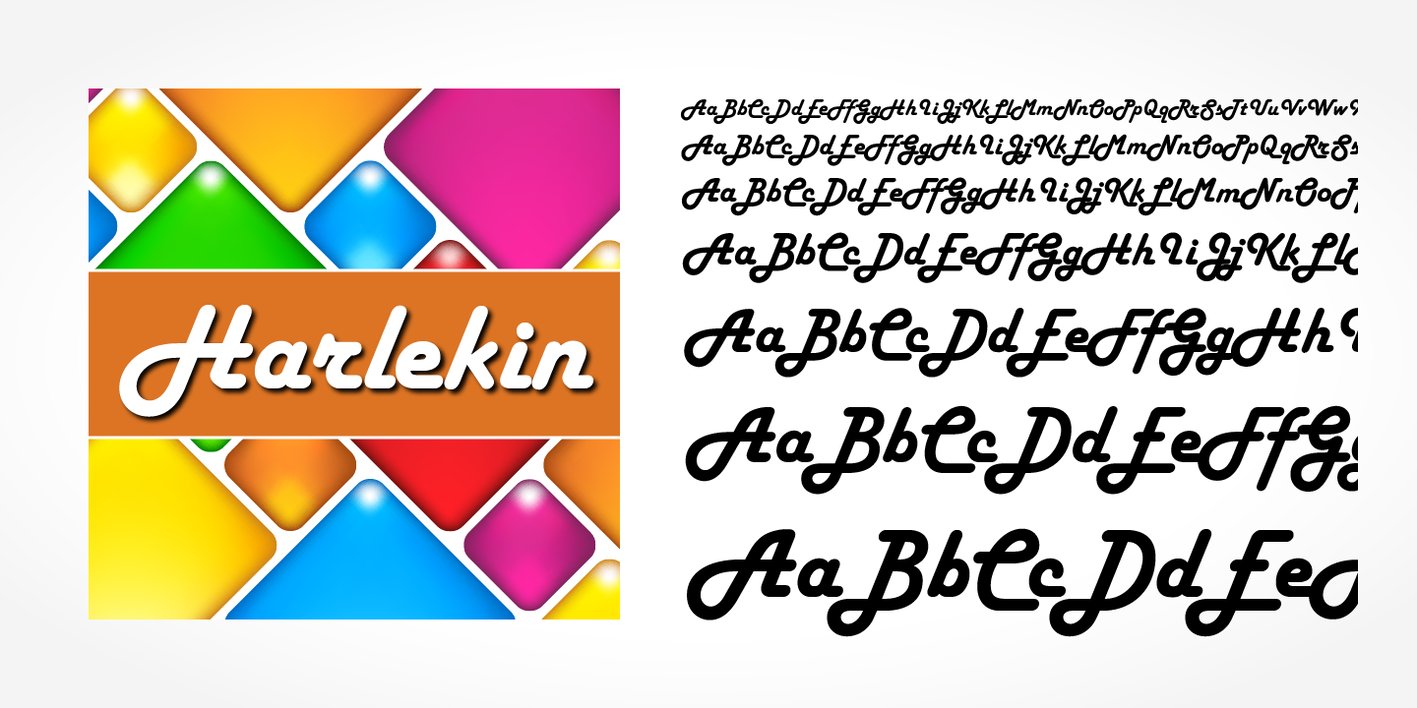 Harlekin Font Free Download