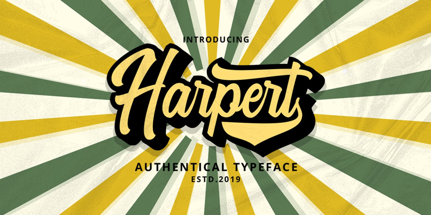 Harpert Script Font Free Download