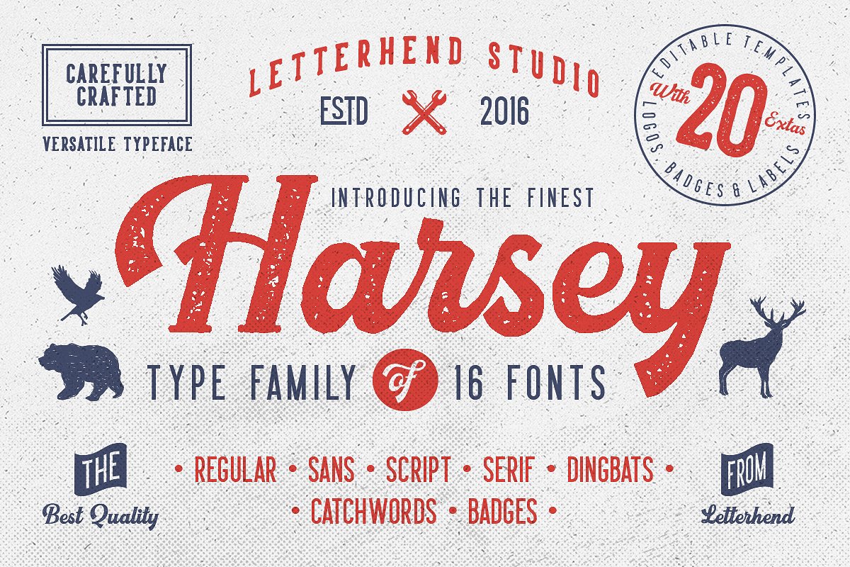 Harsey Font Free Download