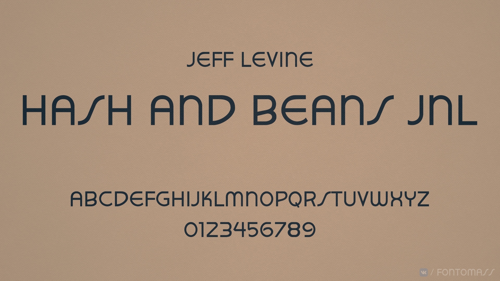 Hash And Beans JNL Font Free Download