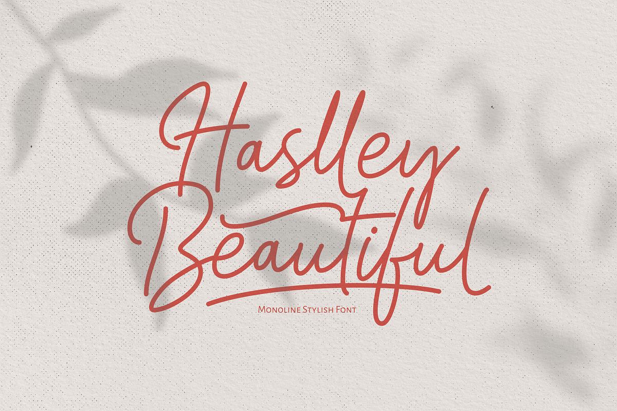 Haslley Beautiful Monoline Free Download Free Download