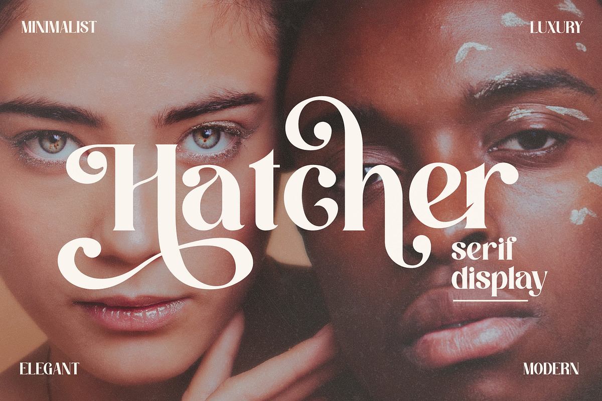 Hatcher Serif Display Font Free Download Free Download