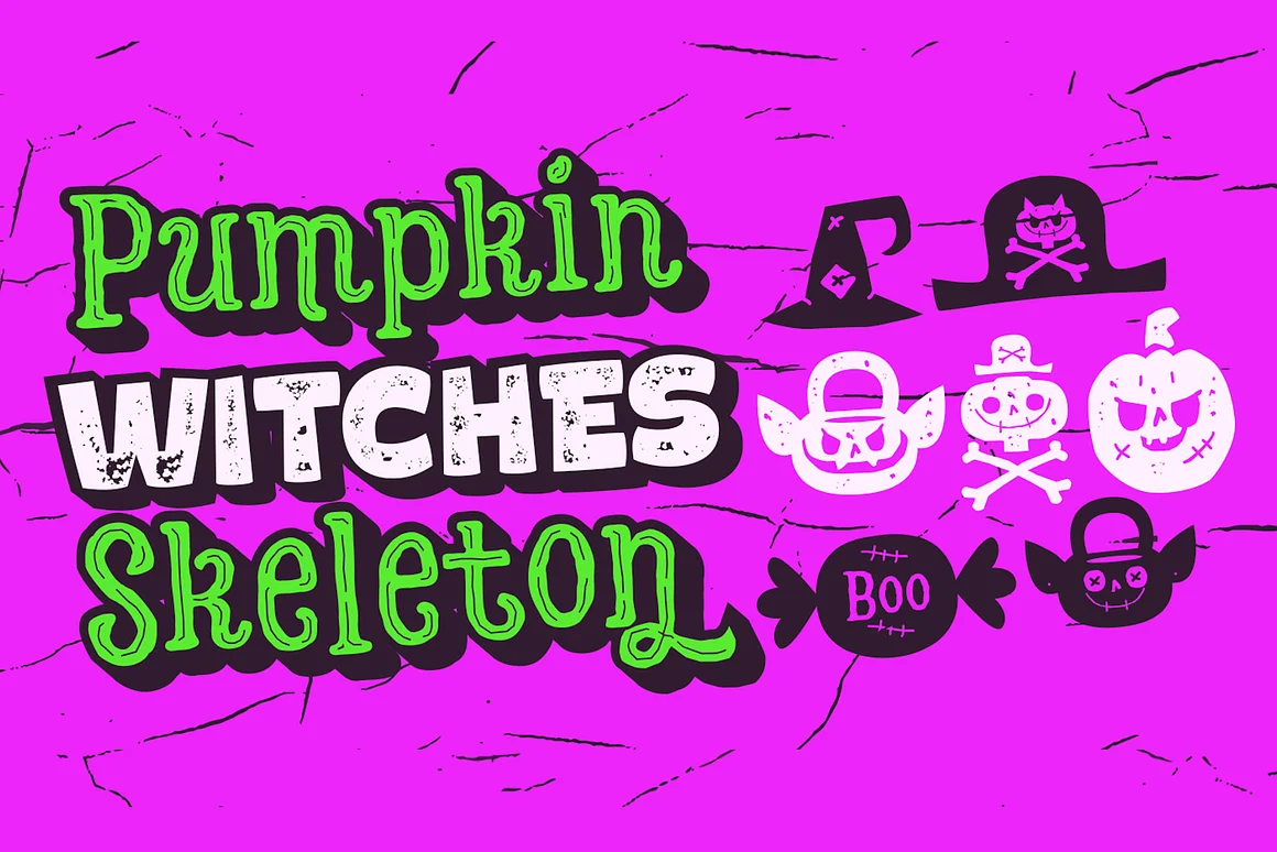 Hatter Halloween Font