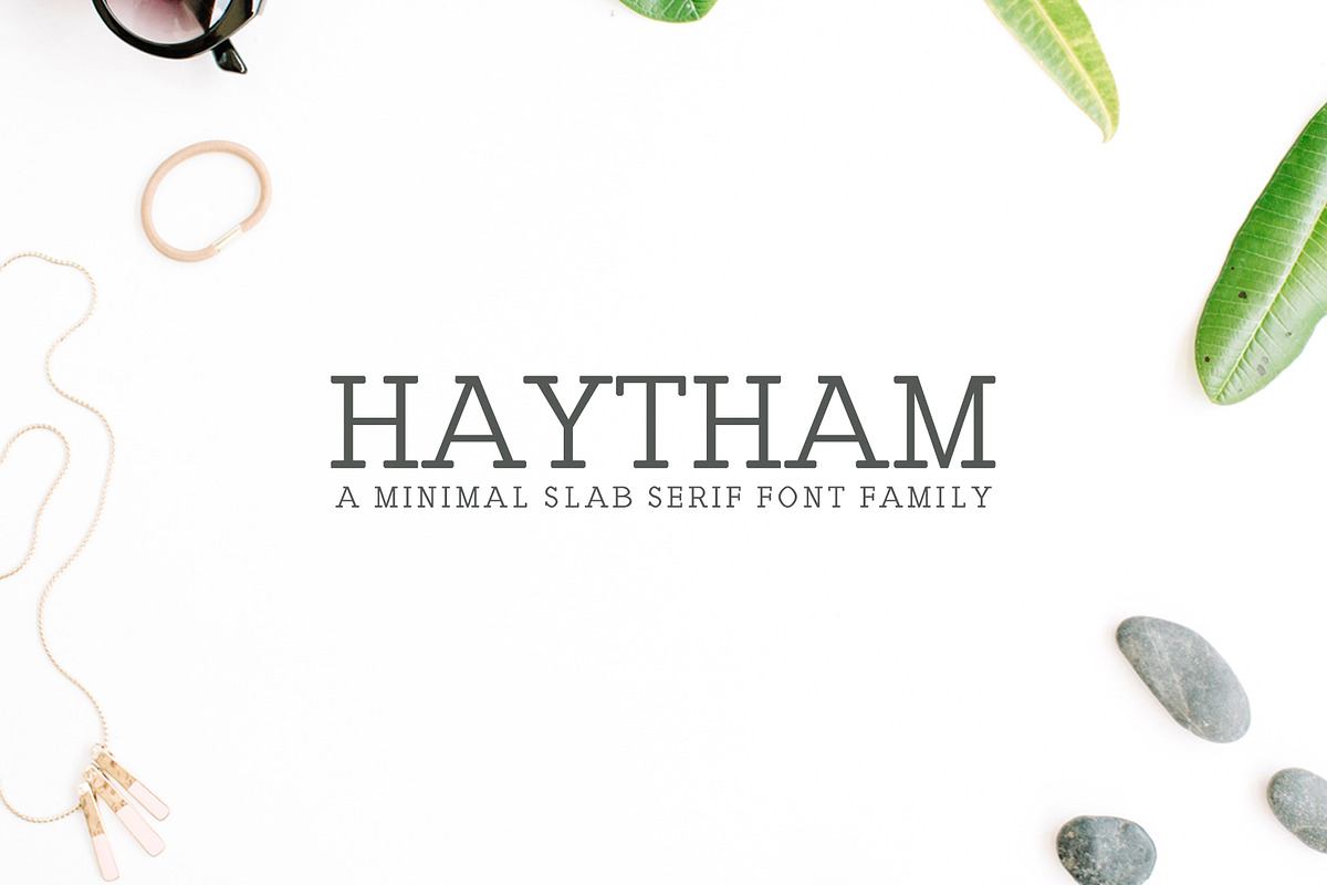 Haytham Slab Serif Fonts Packs Free Download Free Download