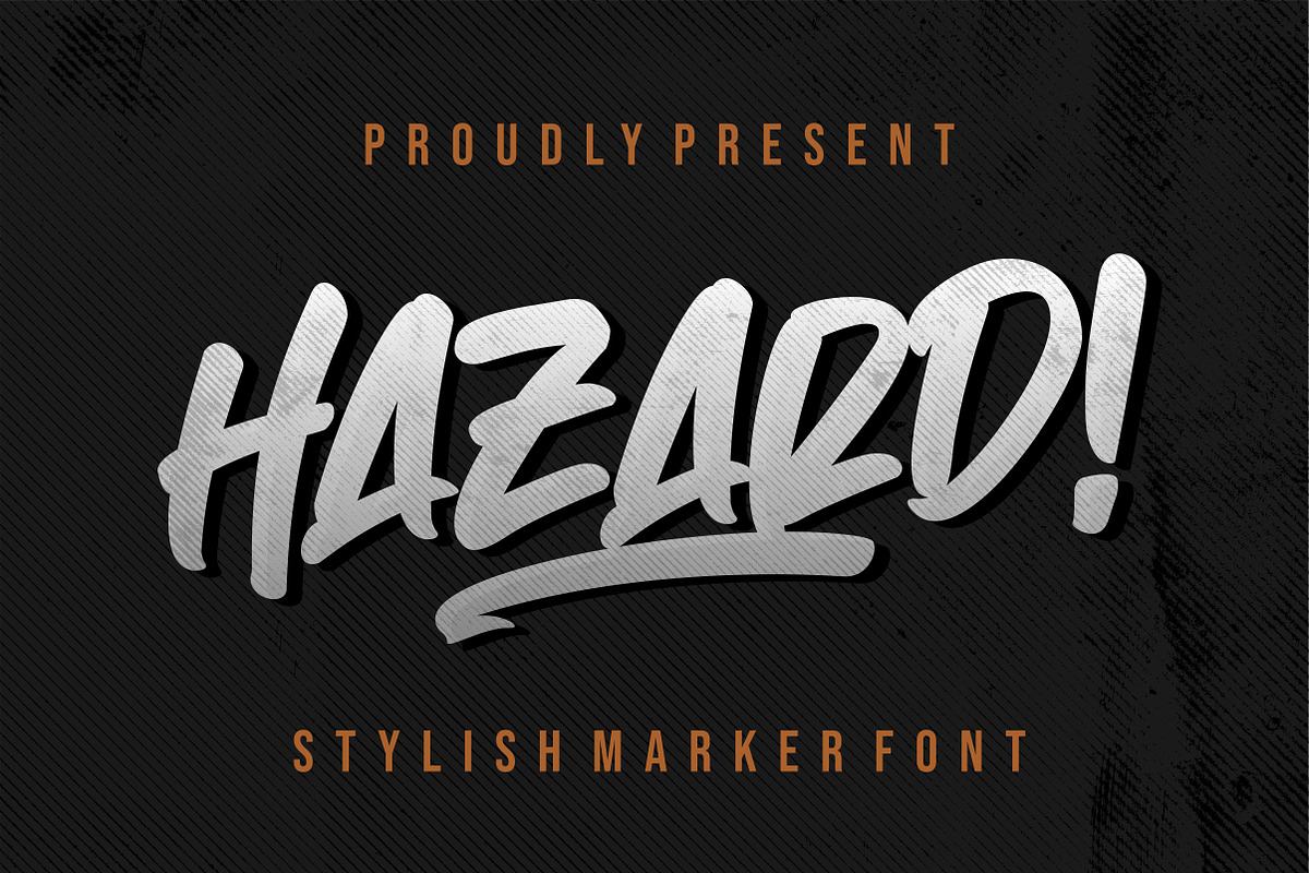 Hazard! STYLISH MARKER FONT Free Download Free Download